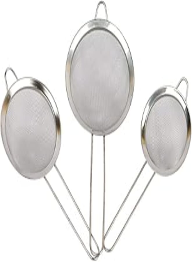 OR Tea strainer Consisting of 3 pieces kit