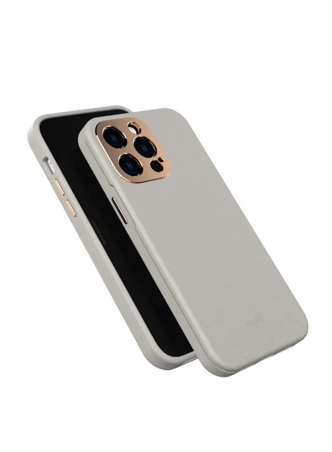 Moshi Moshi NAPA Apple iPhone 14 Pro Max 6.7" Case with MagSafe & Cam Cover - Serene Gray