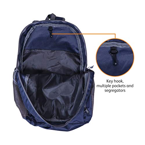 Tripole Foldable 20L Backpack |Trekking and Daily Use (Blue) - Image 3