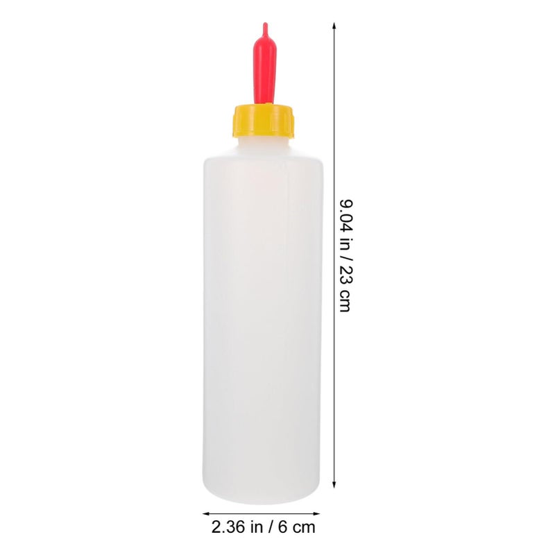 5 Sets Farm Lamb Feeding Bottles with Nipples for Kids Calves Goats Livestock Pets - Image 4