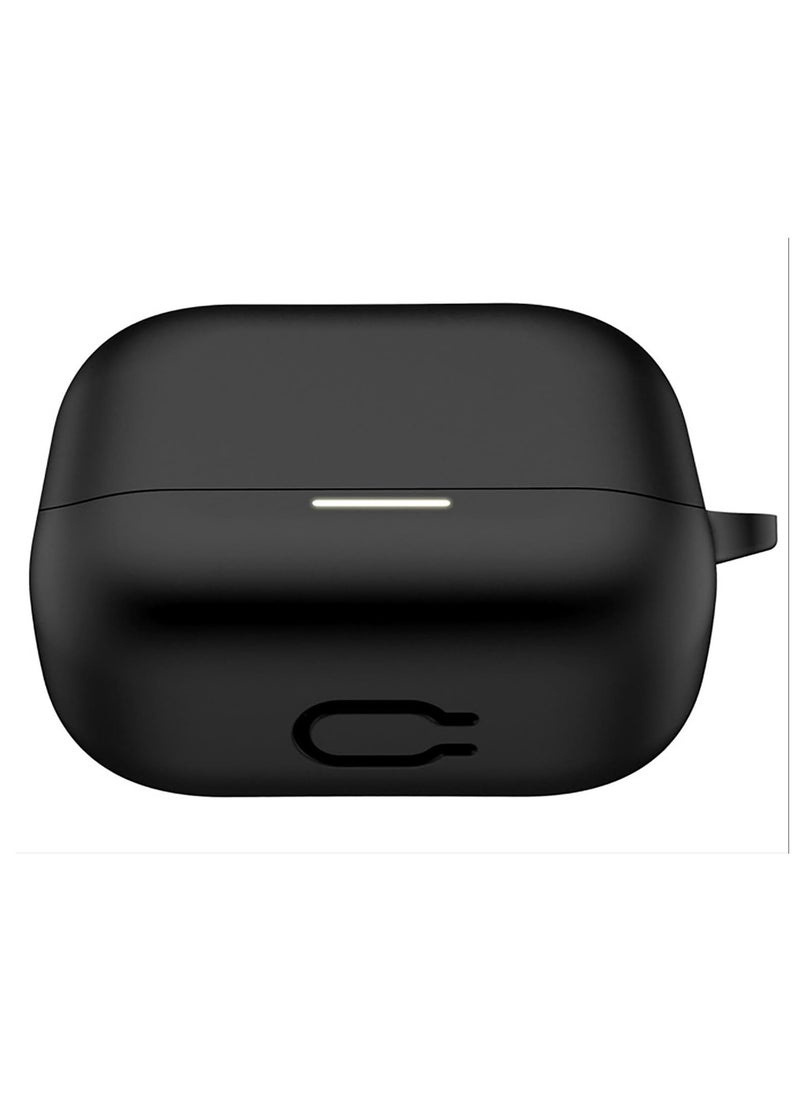 Generic - Silicone Cover Case Compatible with Anker soundcore K20i Portable Protective Case Cover With Keychain For Anker K20i (BLACK) - Image 1