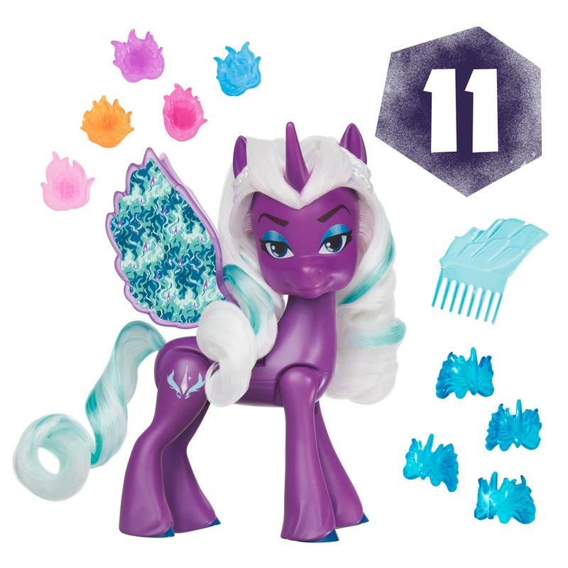 My Little Pony Dolls Opaline Arcana Wing Surprise, 5-Inch Toy Alicorn with Accessories, Toys for 5 Year Old Girls and Boys - Image 3
