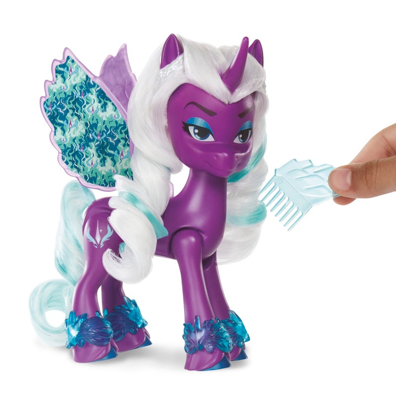 My Little Pony Dolls Opaline Arcana Wing Surprise, 5-Inch Toy Alicorn with Accessories, Toys for 5 Year Old Girls and Boys - Image 4