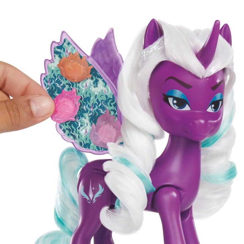 My Little Pony Dolls Opaline Arcana Wing Surprise, 5-Inch Toy Alicorn with Accessories, Toys for 5 Year Old Girls and Boys - Image 5