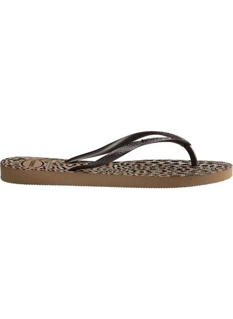 havaianas Slim Animals Leopard Flip Flops