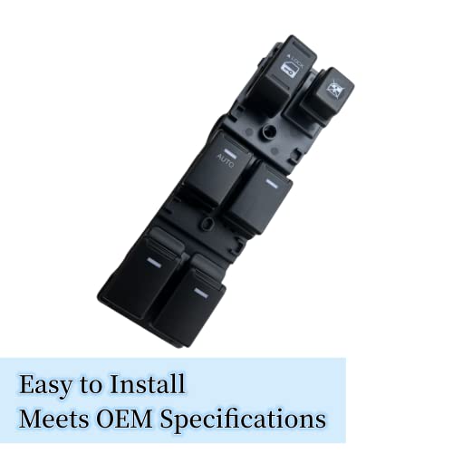 MOJTBE Power Window Master Switch Compatible with KIA Sorento R 2010 2011 2012 2013 2014 Replace OE# 93570-2P100VA Front Left Driver Side - Image 3