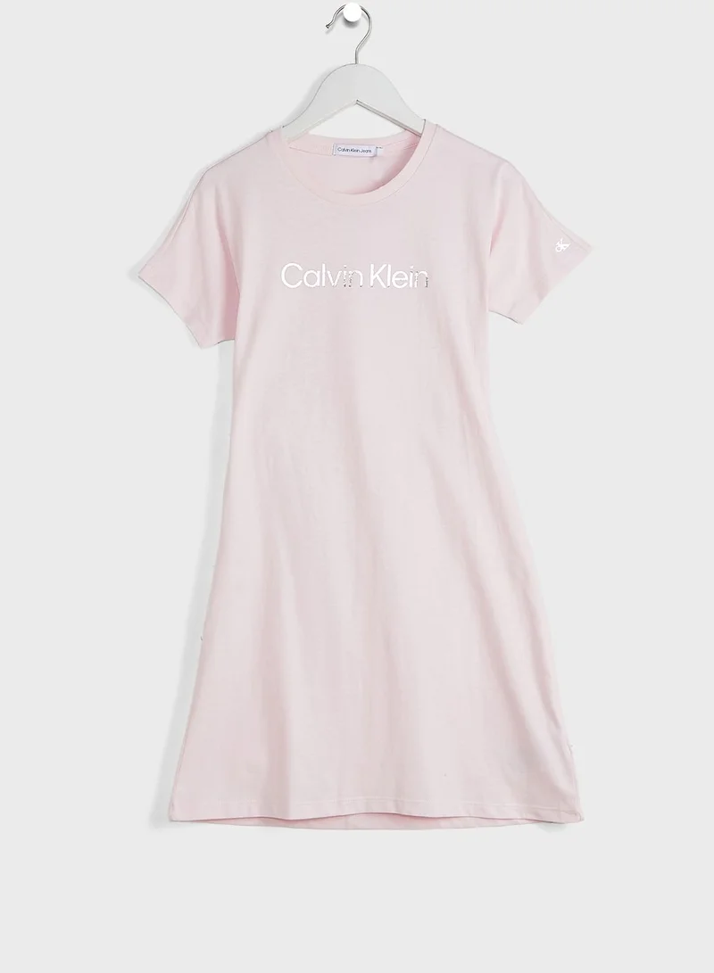 Calvin Klein Jeans Kids Institutional Logo Dress