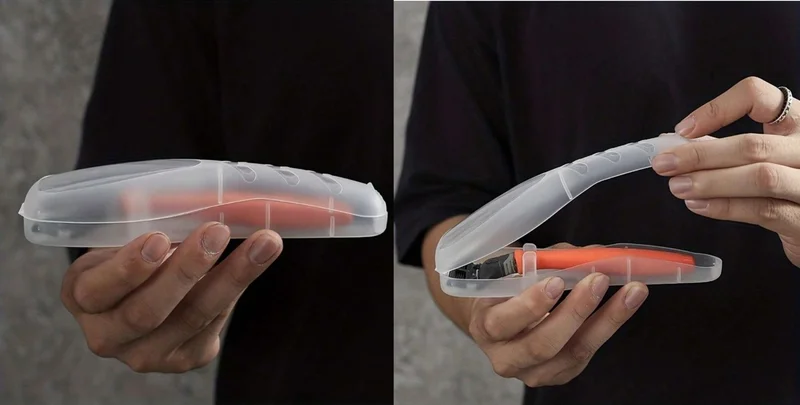 Boldy Travel Box - Shaving Set Organizer - Shaving Razor Box - Shaving Razor Case - Razor Storage Case - Shaving Box 1 PIECE