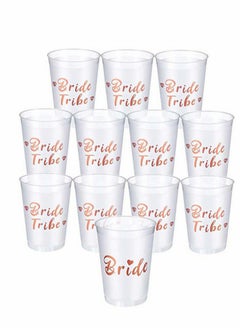 Fetti Bachelorette Party Decorations Bride Tribe Cups Bride Cup 11 Bridesmaid Cups Bachelorette Party Favors, Bridal Shower Gift Bridal Shower Decorations Party Supplies