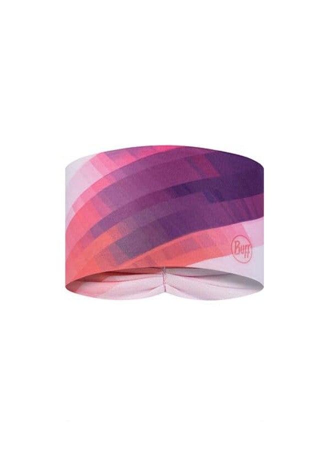 BUFF CoolNet UV Ellipse Headband, UPF 50 Sun Protection, Breathable, Cooling Hair Wrap, Versatile, Quick Dry Bandana, Wae Purple, Adult Size - Image 1