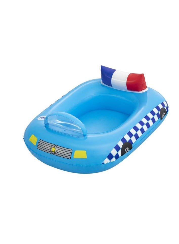 Bestway Children's swimming boat in the form of a police car  - Image 2