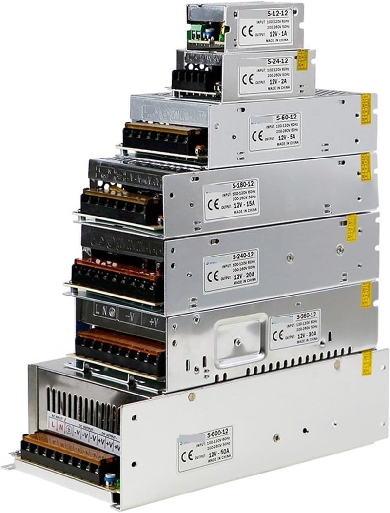 Switching Power Supply AC110V/220V to DC24V1A 2A 5A 10A 15A 20A 30A 10W 24W 48W 240W 360W LED Strip Source Power Adapt Nicely (Size : 110/220V±15%-24V, Color : 6.5A 150W) - Image 5