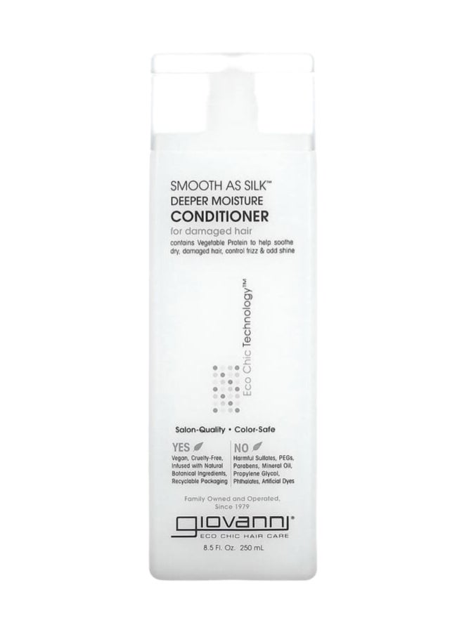Giovanni Smooth As Silk Conditioner 250ml - Image 1