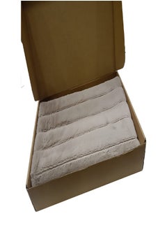 PACHA HOME 130x170 Double Layer Faux Fur Shawl, Perfect Match for Cold Days on the Sofa -- Color:Cafe.  - Image 4