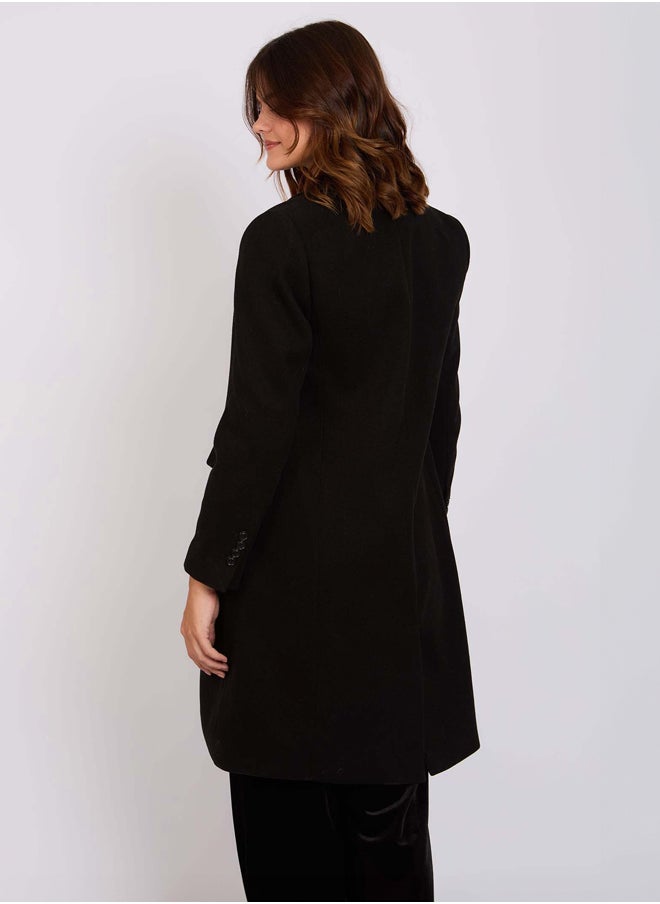 DALYDRESS - Women Regular Fit Coat - Black - Image 1