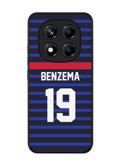 Stylizedd For Xiaomi Redmi Note 14 Pro 5G / X7 5G Case,Slim fit Camera Protection, Shockproof Thin Phone cover  - Football - France,  Benzema  - Image 1