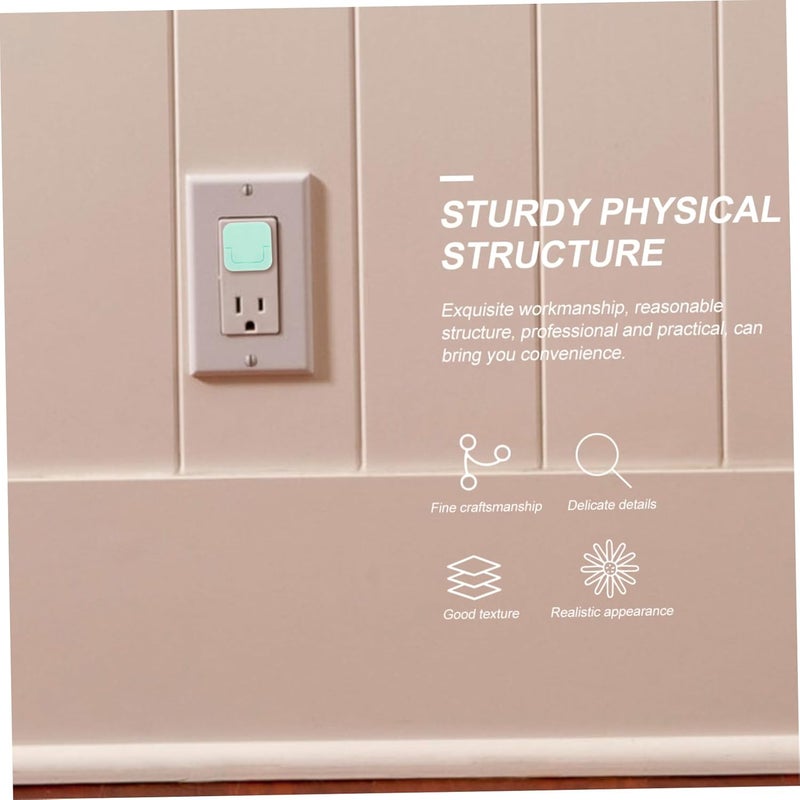 24pcs Safety Electric Socket Covers Plug Protectors for Boys and Girls Durable Material Easy to Install Prevents Electric Shock - Image 3