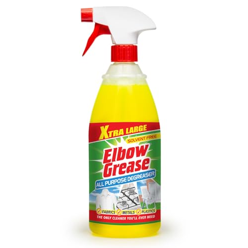 Elbow Grease All Purpose Degreaser Spray – Extra Large (1 Litre) | Removes Grease & Oil from Kitchens & Bathroom Surfaces, Outdoor, Vehicles & Fabrics - Image 1
