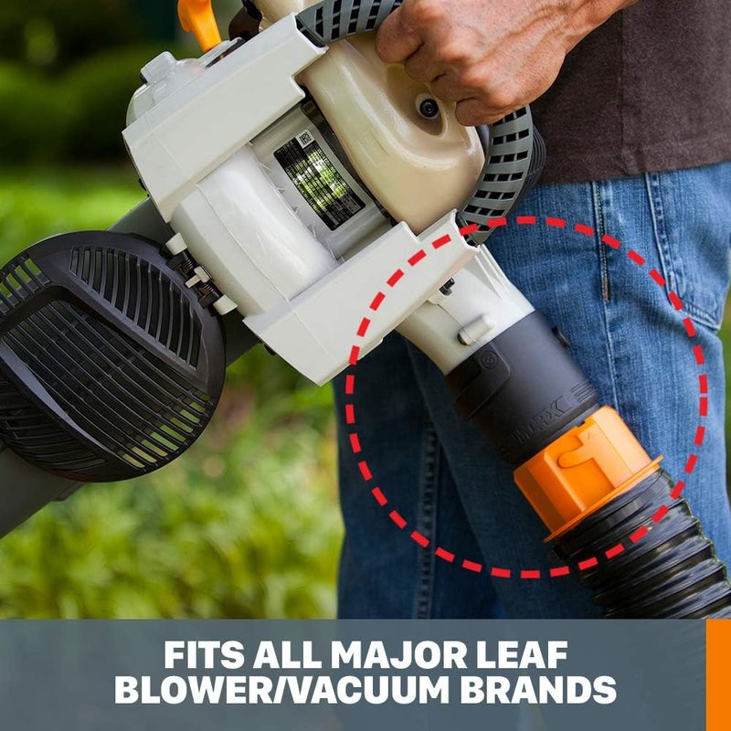 WORX WA4054.2 LeafPro Leaf Collection System for Blower/Vac with up to a 5” Diameter Tube - Image 4