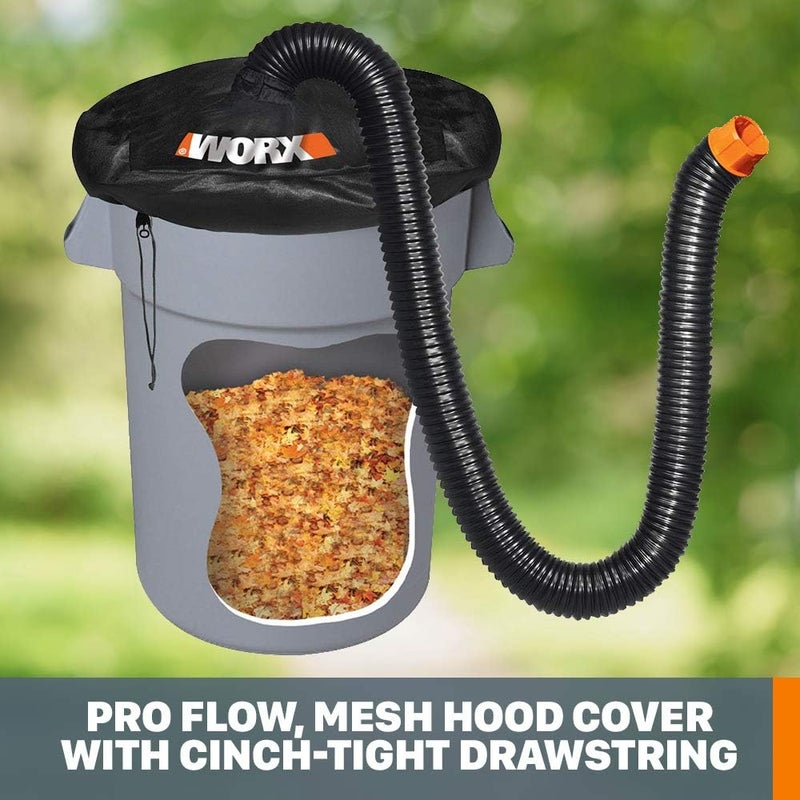 WORX WA4054.2 LeafPro Leaf Collection System for Blower/Vac with up to a 5” Diameter Tube - Image 5