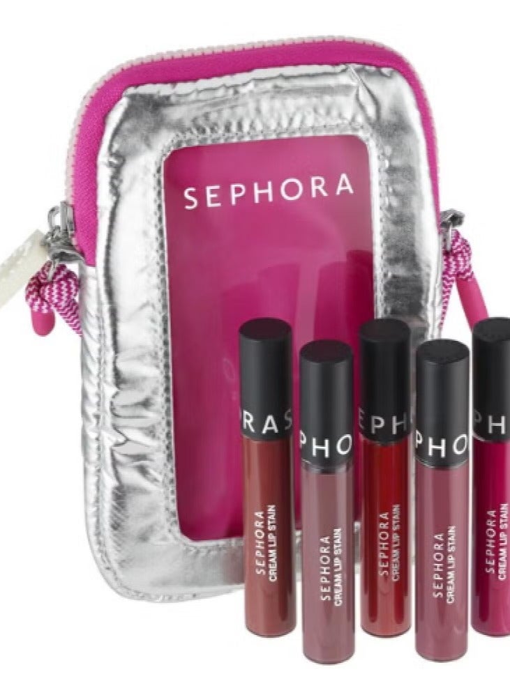 Sephora Collection Moving Lights Cream Lip Stain 5 Pieces