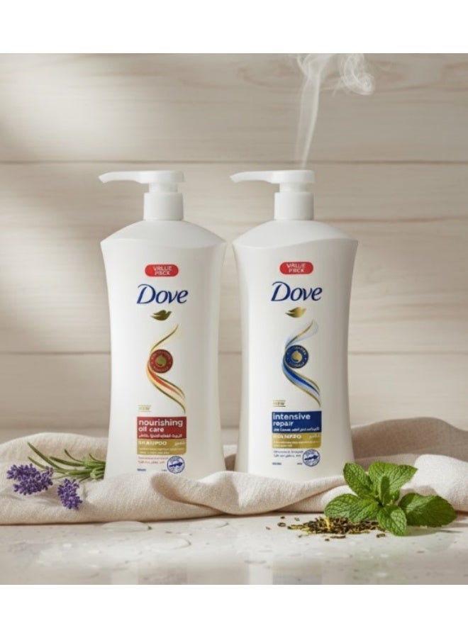 دوف شامبو دوف للعناية بالشعر 2 حبات