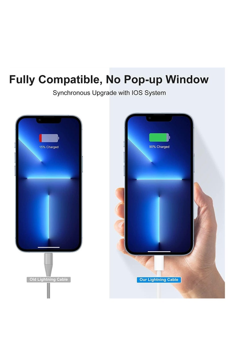 IPhone 14 charger cable 1m, [Apple MFi certification] iPhone fast charging cable 1m, USB C to Lightning cable Iphone14 Pro Max/13/12mini/11/XS/Max/XR/X/8plus/iPad charging cable. - Image 5