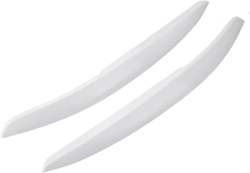 QASULER Headlight Eyebrow Eyelids Trim Cover for VW Polo MK5