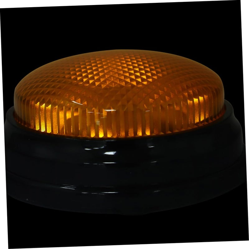 Vibrant Yellow Light Buttons with Intense Sounds for Classroom Fun and Halloween Pranks 2 Pack - Image 5
