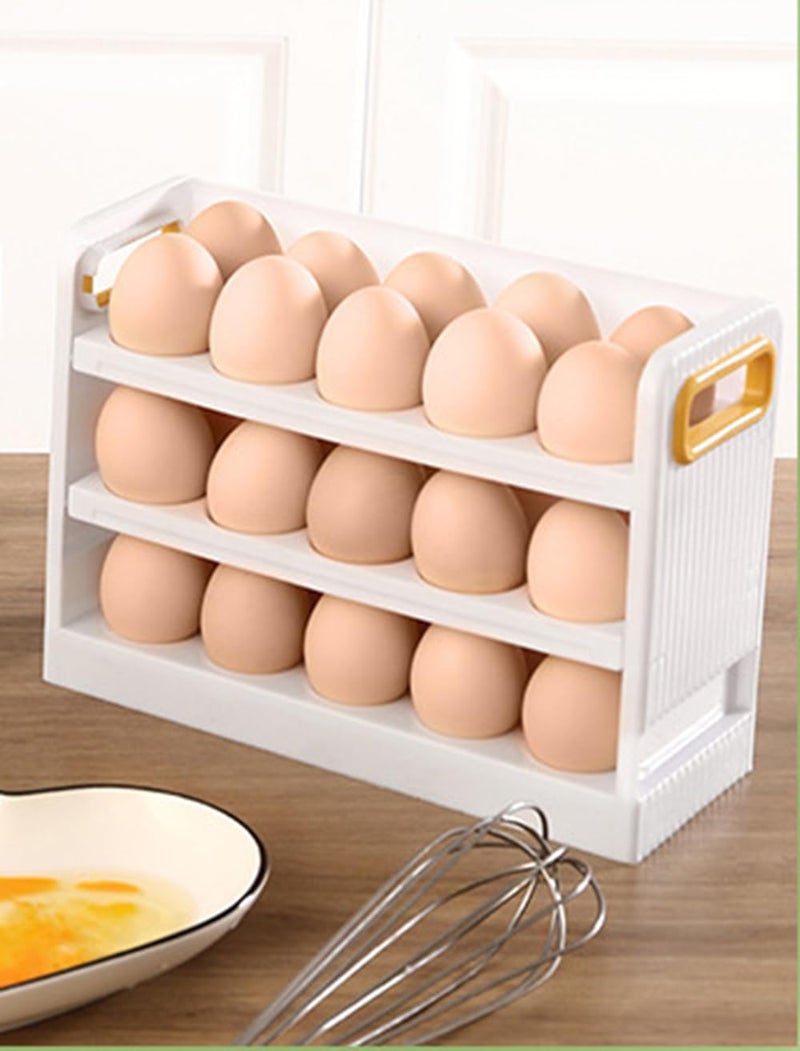 MosQuick Egg tray box 30 eggs Egg Box Eggs Storage Box Egg Container for Fridge Egg Holder Ideal Egg storage box for fridge Egg tray for fridge Durable egg tray 30 eggs Egg Crate Egg holder - Image 4