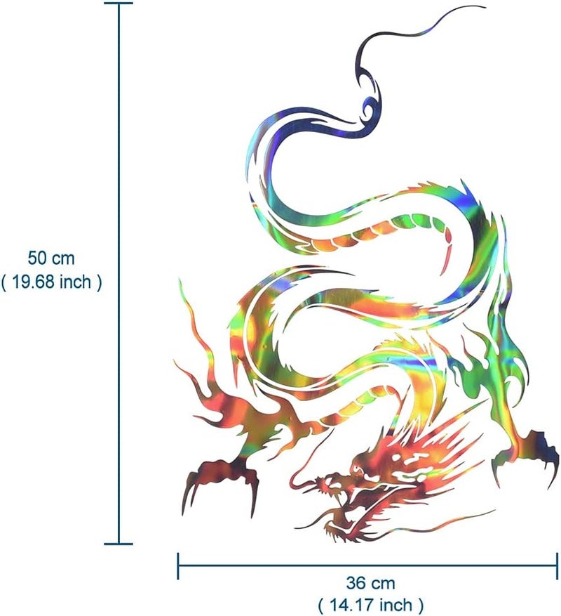 ATMOMO Holographic Dragon Car Hood Sticker - Image 2