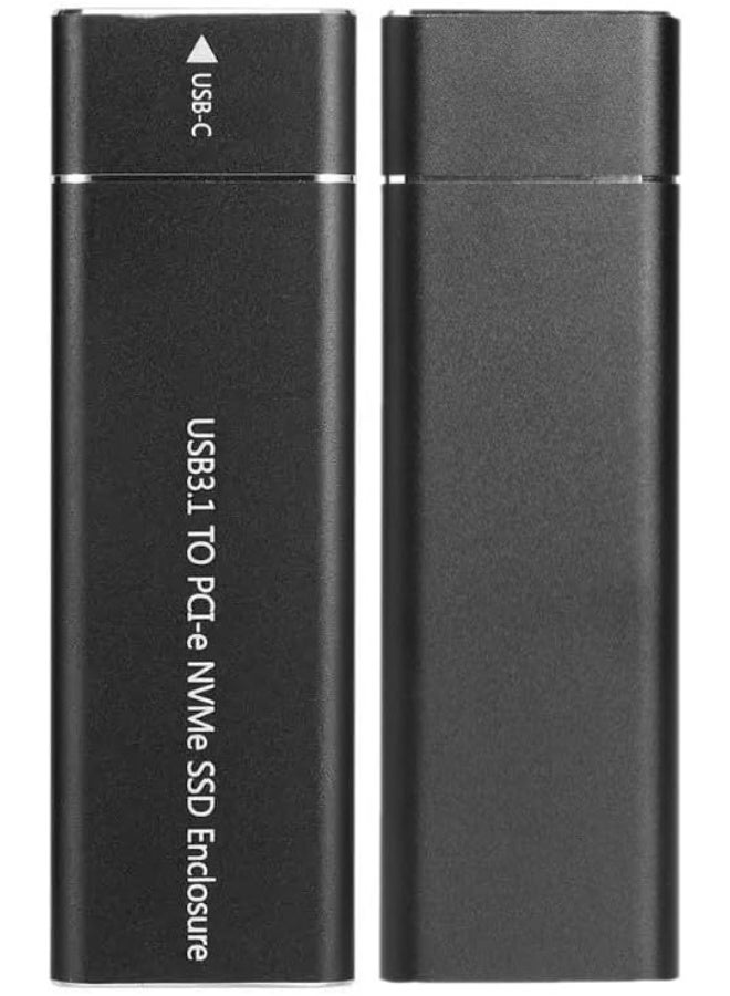 Enclosure for M.2 PCIe NVMe SSD M Key USB 3.1 Type C 10Gbps External Adapter Supports 2230 2242 2260 2280 Plug and Play Hot Swap - Image 5