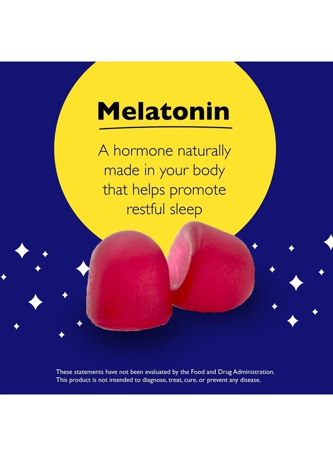 RESCUE - Bach RESCUE PLUS Melatonin Sleep,Natural Strawberry Flavor, 60 Gummies - Image 1