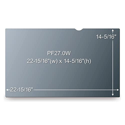 3M Privacy Filter for 27" Widescreen Monitor (16:10) (PF270W1B) - Image 5