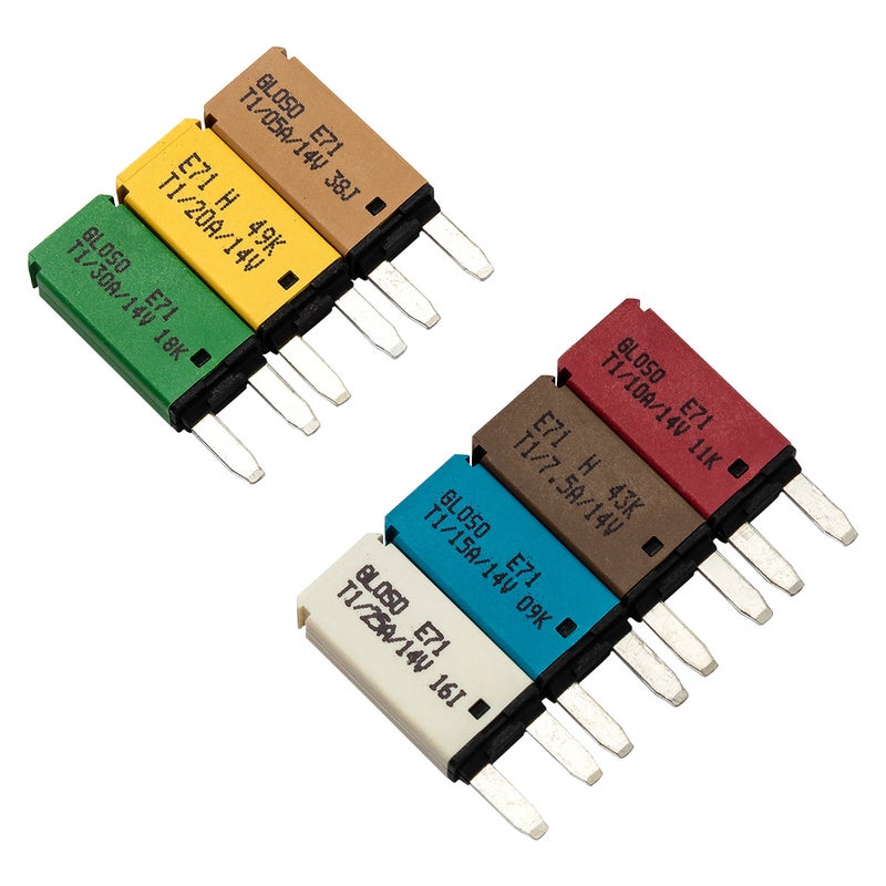 Car Saloon Is Suitable For Small Size Recoverable Automatic Reset Fuse Car Protector Fuse 14V Dc - Image 3