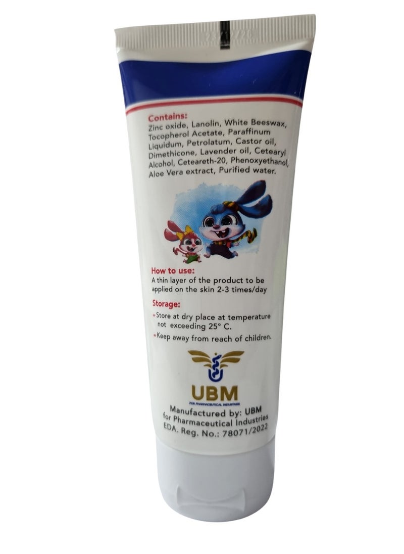 Klenken Cream (Babies & Adults)   - Sensitive Skin Moisturizer- For Rash, Eczema, Sun Protection - 100 gm