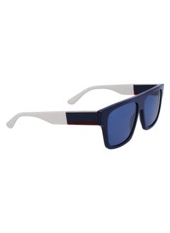 LACOSTE Full Rim Acetate Rectangle Lacoste Suns L984S 5714 (410) Blue Navy  - Image 2