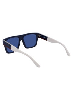 LACOSTE Full Rim Acetate Rectangle Lacoste Suns L984S 5714 (410) Blue Navy  - Image 3