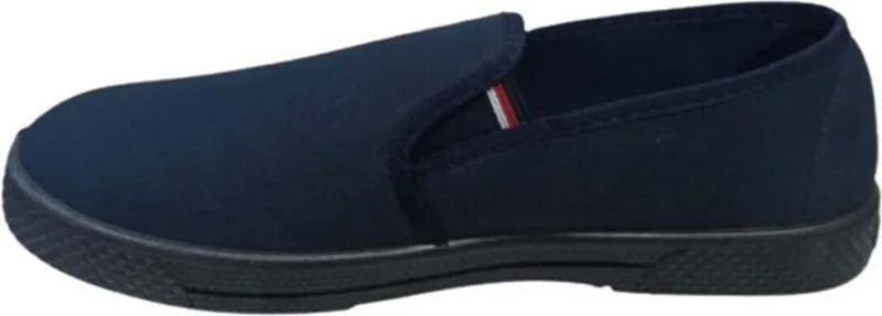 مودا اياكابي23 Fashion Shoes23 Fashion Shoes 2584 Navy Blue Men's Daily Linen Ballerina Shoes