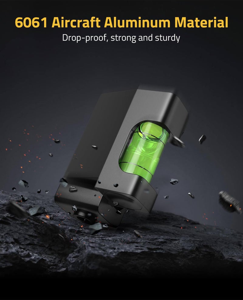 CVLIFE Scope Level Scope Leveling Kit Anti-Cant Scope Bubble Level Improves Accuracy - Image 4