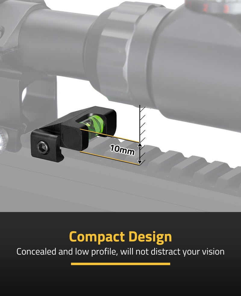 CVLIFE Scope Level Scope Leveling Kit Anti-Cant Scope Bubble Level Improves Accuracy - Image 3