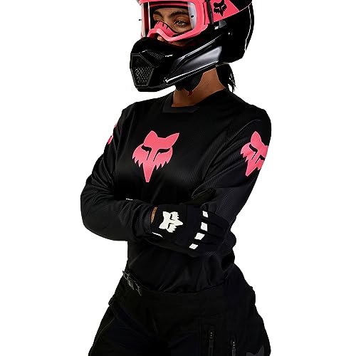 Fox Racing Womens 180 Motocross Dirt Bike Jersey BlackBlack Medium - Image 3
