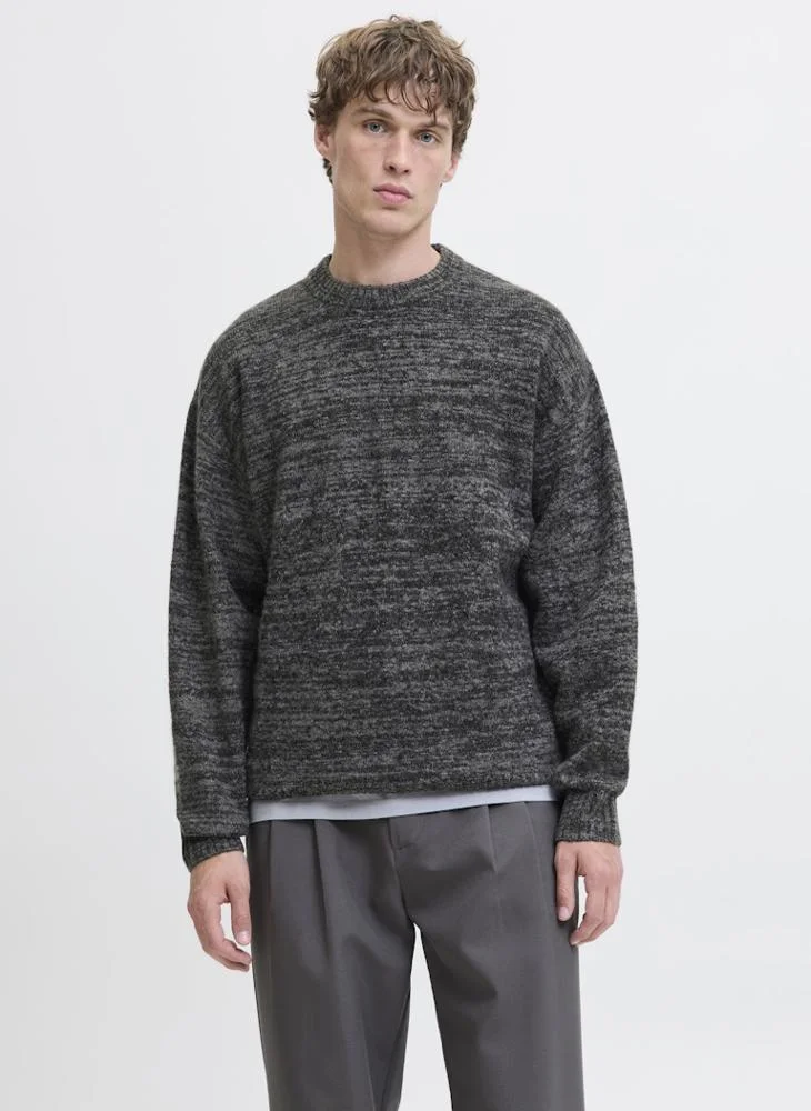 JACK & JONES Casual Regular Fit Crew Neck Sweatshirt