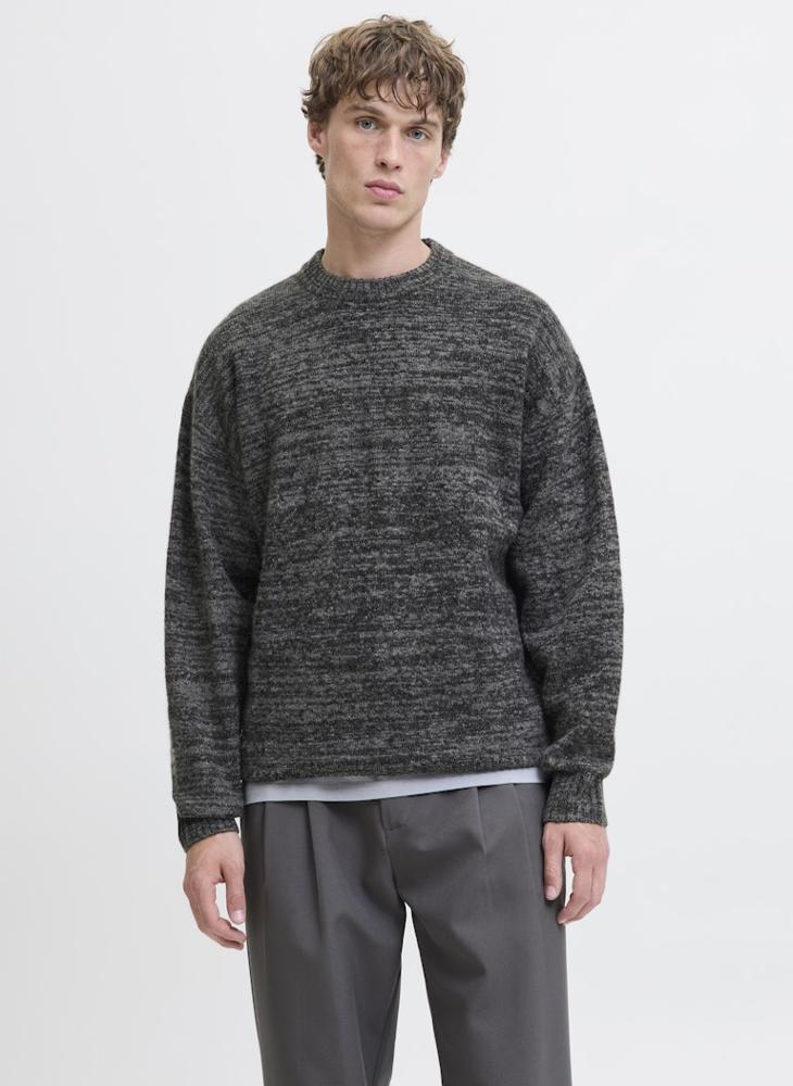 JACK & JONES Casual Regular Fit Crew Neck Sweatshirt - Image 1