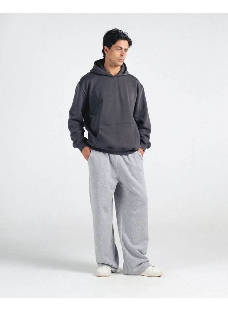 Feathers Men’s Oversized Winter Hoodie 100% Cotton, Warm & Cozy - Image 4