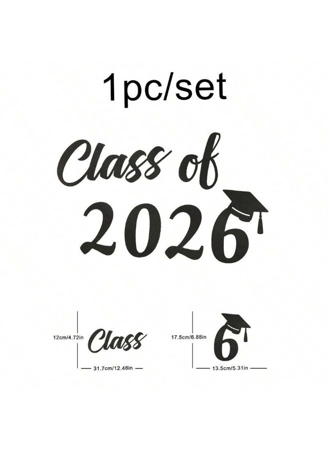 زينة حفلة تخرج 2026 ديكور حائط حفلات التخرج حروف وأرقام لتزيين حفلات التخرج - Image 3