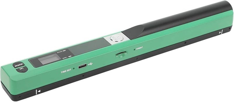 Green Portable Scanner For A4 Documents Photos Up To 900 DPI JPG PDF Format Home Office - Image 3