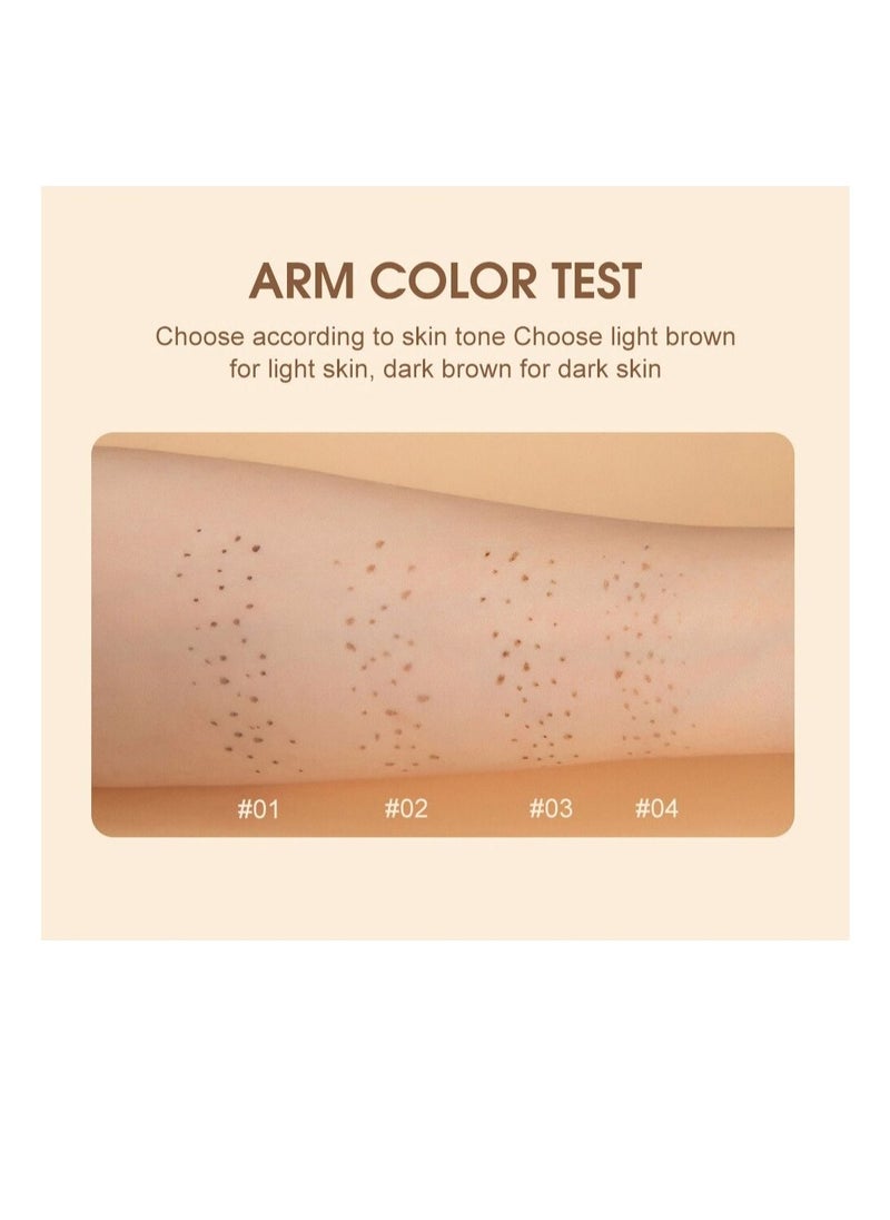 Kanza - Freckle Pen Natural Easy To Color Freckles Pen Waterproof & Long Lasting Soft Freckles For Face Tint Freckle Makeup Tool For Women Single Piece (Chestnut) - Image 1