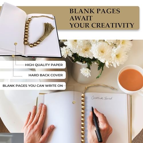 SIMPLIFY ASTHETIC - Decorative Books Set of 3 with Golden Garland Bead - Decorative Books for Coffee Table, Home Decor - Designer Books Decor Set - Faux Books for Bookshelf - Image 3