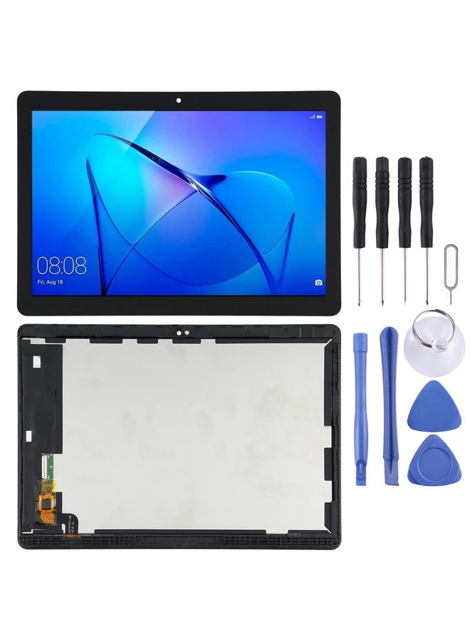 erorex Replacement OEM LCD Screen for Huawei MediaPad T3 10 AGS-L09/AGS-L03/AGS-W09 Digitizer Full Assembly with Frame Black - Image 1